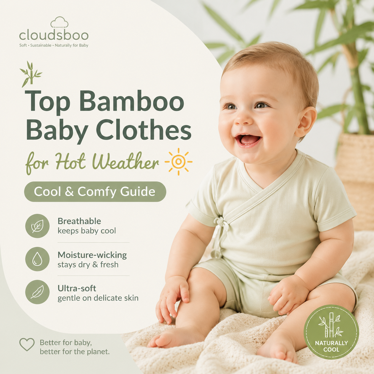 Top bamboo clothes for hot summer