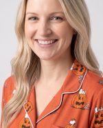 Womens Halloween Bamboo Pajamas Pumpkin