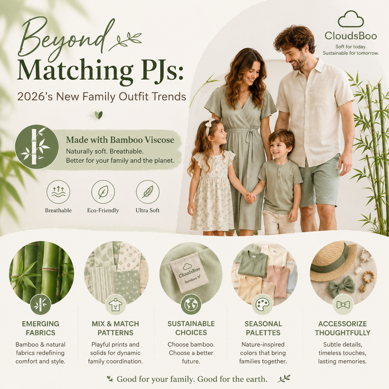 bamboo matching pjs